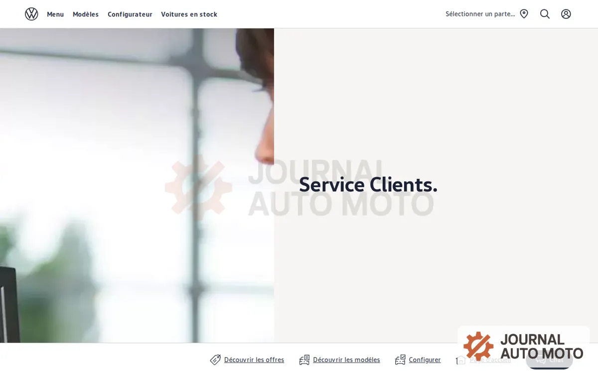 Capture : Volkswagen - Service Clients